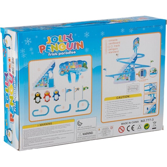 Other Jolly penguin firsk paradise, moving stairs and sliding penguins set Other Jolly penguin firsk paradise, moving stairs and sliding penguins set