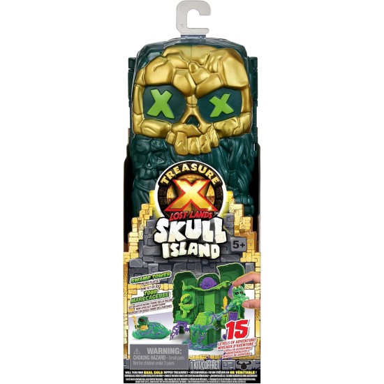 Treasure X Lost Lands Skull Island Treasure Tower SWAMP TOWER PLAYSET - 6 PCS in CDU Treasure X Lost Lands Skull Island Treasure Tower SWAMP TOWER PLAYSET - 6 PCS in CDU