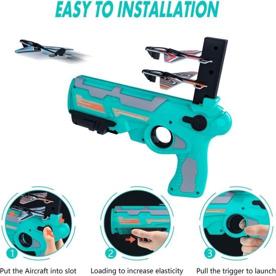 Airplane Toy for 4 5 6 Year Old Kids,Catapult Airplane Toy for 4-8 Year Old Boys,One-Click Ejection Airplane with 8 Pcs Glider Plane,Outdoor Toys for 4-8 Years Old Boys,Birthday Gifts for 4-8 Year Old Airplane Toy for 4 5 6 Year Old Kids,Catapult Airplane Toy for 4-8 Year Old Boys,One-Click Ejection Airplane with 8 Pcs Glider Plane,Outdoor Toys for 4-8 Years Old Boys,Birthday Gifts for 4-8 Year Old