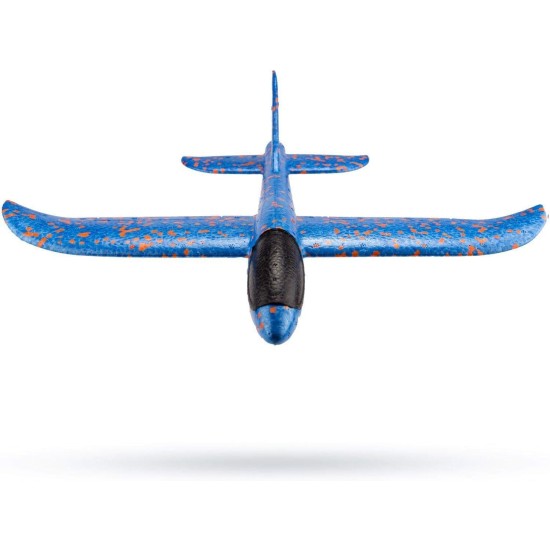 BOLIZ Throwing Airplane Toy - EPO Foam Super Durable 18.9 inches Hand Glider (Blue) BOLIZ Throwing Airplane Toy - EPO Foam Super Durable 18.9 inches Hand Glider (Blue)