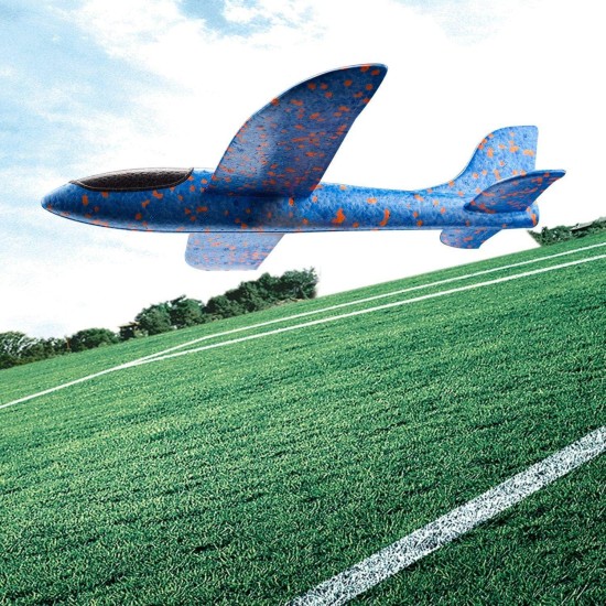 BOLIZ Throwing Airplane Toy - EPO Foam Super Durable 18.9 inches Hand Glider (Blue) BOLIZ Throwing Airplane Toy - EPO Foam Super Durable 18.9 inches Hand Glider (Blue)