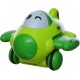 GTG TOYS/74 Squeeze Mobile Airplane Toy - Green GTG TOYS/74 Squeeze Mobile Airplane Toy - Green