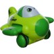 GTG TOYS/74 Squeeze Mobile Airplane Toy - Green GTG TOYS/74 Squeeze Mobile Airplane Toy - Green