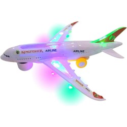 SUPER TOY Battery Operated Aeroplane for Kids Light and Sound