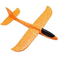 Throwing Glider Inertia Plane Foam Aircraft Toy Hand Launch Roundabout Trick Airplane-FJ