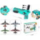 ZHUANG One Click Bubble Launcher Airplane Toy – Assorted Colors – 3+ Years - LE-7782 ZHUANG One Click Bubble Launcher Airplane Toy – Assorted Colors – 3+ Years - LE-7782