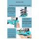 ZHUANG One Click Bubble Launcher Airplane Toy – Assorted Colors – 3+ Years - LE-7782 ZHUANG One Click Bubble Launcher Airplane Toy – Assorted Colors – 3+ Years - LE-7782