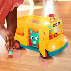 B. toys – Musical School Bus – Toy School Bus & Characters – Lights & Sounds – Toy Vehicle For Toddlers, Kids – 18 Months + – Bonnie's School Bus