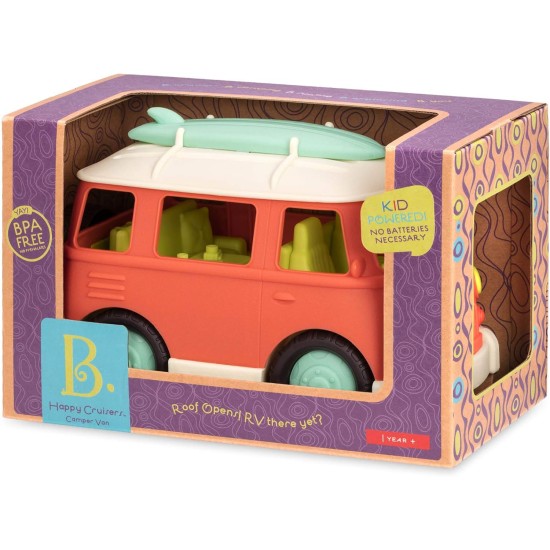 B.Toys Bus Happy Cruisers Van, Orange B.Toys Bus Happy Cruisers Van, Orange
