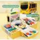 Fantastic-Kids-Toys School Bus Toy with Sound and Light Simulation Steering Wheel, Musical School Bus Toy for Toddlers, Multifunctional Educational Bus Driving Educational Toy, Preschool Gift Fantastic-Kids-Toys School Bus Toy with Sound and Light Simulation Steering Wheel, Musical School Bus Toy for Toddlers, Multifunctional Educational Bus Driving Educational Toy, Preschool Gift