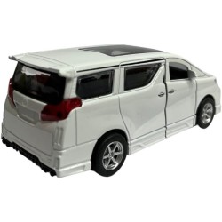 Die casting car 1:32 For Model Car Business Metal Vehicles Pull Back Alloy Die-cast Car Toy For Kids Boy Gift Collection (Color : white)