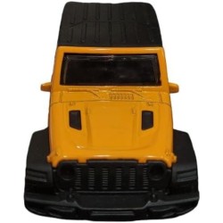Metal Die Cast Model From Alloy Toy of Jeep Car orange
