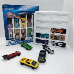 Metal Sports Racing Cars, 10 Cars