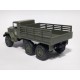 Miniature Maquette Full Metal Army Transport Car Model + Gift - 1/64-12 cm - Green