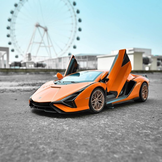 rastar r/c 1:14 lamborghini sian open door by hand 97700