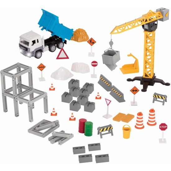 Driven by Battat CONSTRUCTION CRANE PLAY SET Driven by Battat CONSTRUCTION CRANE PLAY SET