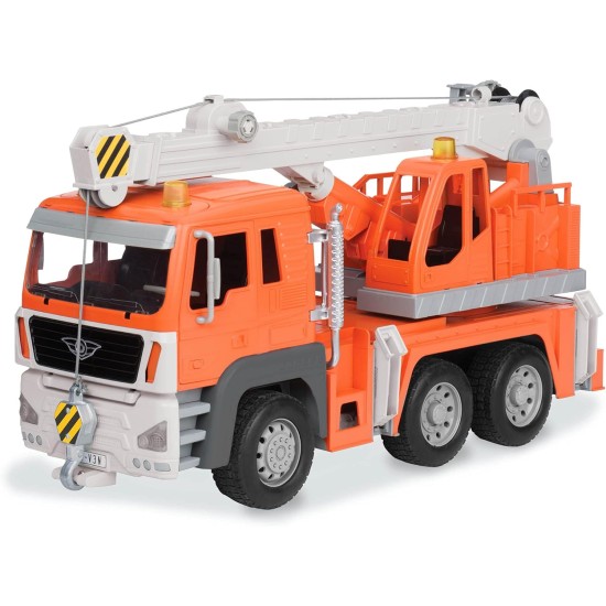 Driven by Battat CRANE TRUCK on platform (Light & Sound) Driven by Battat CRANE TRUCK on platform (Light & Sound)