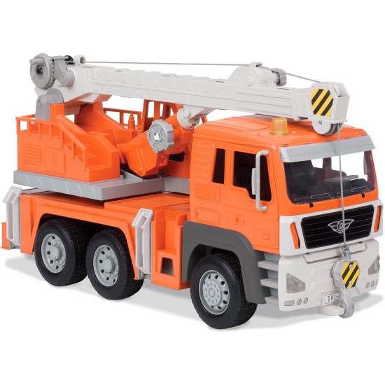 Driven by Battat CRANE TRUCK on platform (Light & Sound) Driven by Battat CRANE TRUCK on platform (Light & Sound)
