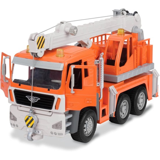 Driven by Battat CRANE TRUCK on platform (Light & Sound) Driven by Battat CRANE TRUCK on platform (Light & Sound)