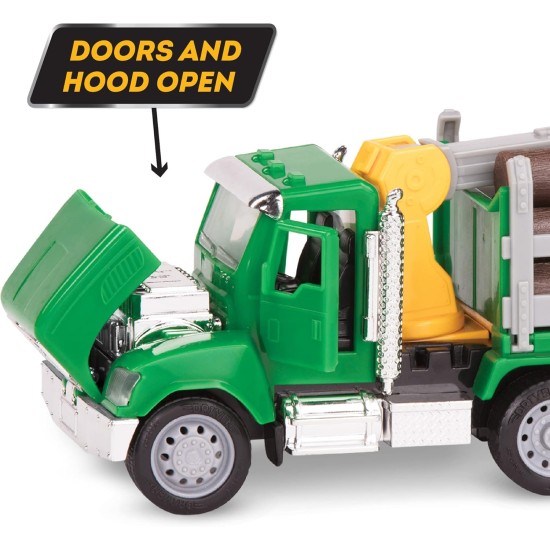 Driven by Battat DRIVEN – Logging Truck – Micro Series Driven by Battat DRIVEN – Logging Truck – Micro Series