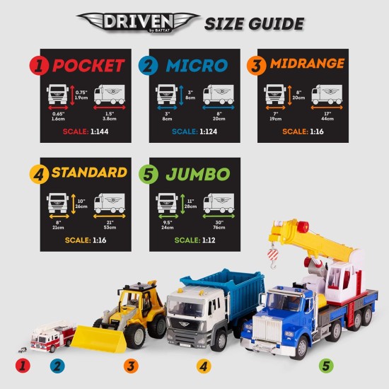 Driven by Battat DRIVEN – Logging Truck – Micro Series Driven by Battat DRIVEN – Logging Truck – Micro Series