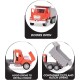 Micro Construction Fleet Driven, Micro Small Toy Construction Vehicle Fleet, Set of 3 Pieces Micro Construction Fleet Driven, Micro Small Toy Construction Vehicle Fleet, Set of 3 Pieces
