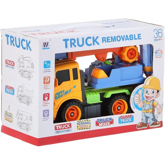 Yin Hua Crane Truck Toy