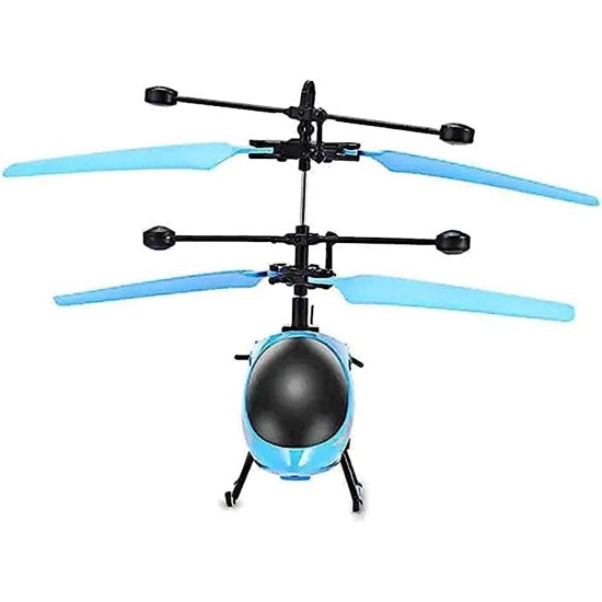 Margoun Helicopter Magically Flies Above Your Hand, Can Flash Colorful Lights, Light Weight, Easy to Control