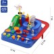 Car Adventure Toys with 2 Toy Vehicle, Car Track for Toddlers 3-5 Year Old Boys Girls - No Battery, Lnfinite Loop Toy, Race Tracks Toy for Toys for 3+ Year Kids Birthday Gifts (Classic Blue) Car Adventure Toys with 2 Toy Vehicle, Car Track for Toddlers 3-5 Year Old Boys Girls - No Battery, Lnfinite Loop Toy, Race Tracks Toy for Toys for 3+ Year Kids Birthday Gifts (Classic Blue)