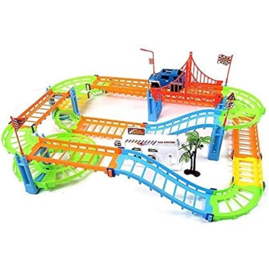 DIY 3D Electric Rail Car Train Track Multilayer Construction Vehicles model Assemble Educational Toys Gift For Kids Children Boy DIY 3D Electric Rail Car Train Track Multilayer Construction Vehicles model Assemble Educational Toys Gift For Kids Children Boy
