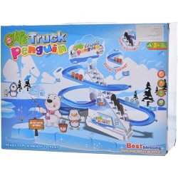 Generic k01-694 Cute Plastic Track Penguin Happy Slidingr For Kids - Multi Color