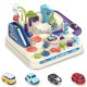Moonmen Car Adventure Toys,Cars Race Track Toys with 4 Toy Vehicle,Preschool Educational & Interactive Toy for Toddlers 3 4 5 6 7 8 Year Old Boys Girls (Macaron) Moonmen Car Adventure Toys,Cars Race Track Toys with 4 Toy Vehicle,Preschool Educational & Interactive Toy for Toddlers 3 4 5 6 7 8 Year Old Boys Girls (Macaron)