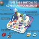 Moonmen Car Adventure Toys,Cars Race Track Toys with 4 Toy Vehicle,Preschool Educational & Interactive Toy for Toddlers 3 4 5 6 7 8 Year Old Boys Girls (Macaron) Moonmen Car Adventure Toys,Cars Race Track Toys with 4 Toy Vehicle,Preschool Educational & Interactive Toy for Toddlers 3 4 5 6 7 8 Year Old Boys Girls (Macaron)