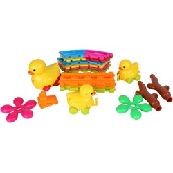 G Toys Duck Train Toy for Children By G Toys, For 3 year, Multi Color
