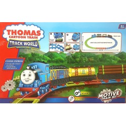 Little Angel Toys CO. Thomas Cartoon Train - Super Track Series 14 PCS