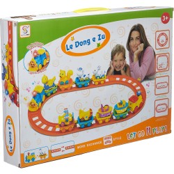 Sheng Chuan Toys Train Cars with Train Tracks