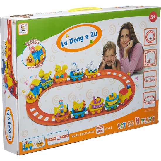 Sheng Chuan Toys Train Cars with Train Tracks