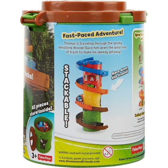 Thomas & Friends Fisher-Price Adventures Spiral Tower Tracks with Thomas & Friends Fisher-Price Adventures Spiral Tower Tracks with