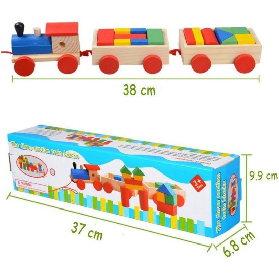 Wooden Educational Shape Recognition Geometric Train Block Puzzle Toys Blocks Wooden Educational Shape Recognition Geometric Train Block Puzzle Toys Blocks