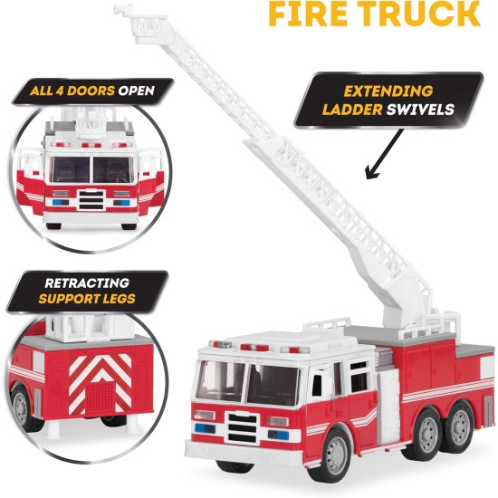 DRIVEN Emergency Vehicle Toy Set (3) DRIVEN Emergency Vehicle Toy Set (3)