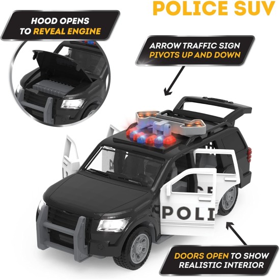 DRIVEN Emergency Vehicle Toy Set (3) DRIVEN Emergency Vehicle Toy Set (3)