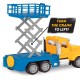 Driven by Battat Micro Scissor Lift Truck with Movable Basket, Light & Sound Effects for Kids Aged 3+ ,Yellow/Blue,WH1074Z Driven by Battat Micro Scissor Lift Truck with Movable Basket, Light & Sound Effects for Kids Aged 3+ ,Yellow/Blue,WH1074Z