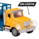Driven by Battat Micro Scissor Lift Truck with Movable Basket, Light & Sound Effects for Kids Aged 3+ ,Yellow/Blue,WH1074Z Driven by Battat Micro Scissor Lift Truck with Movable Basket, Light & Sound Effects for Kids Aged 3+ ,Yellow/Blue,WH1074Z
