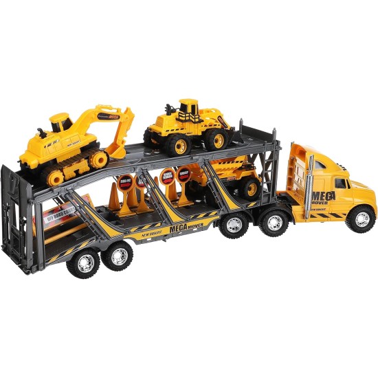 New Bright 22" Free Wheel Mega Construction Hauler Set, Model Number: 1333NB New Bright 22" Free Wheel Mega Construction Hauler Set, Model Number: 1333NB