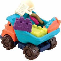 Sandpit & Sand Truck Toy Set