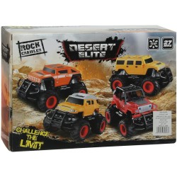 Chao Yue Toys S-1066 Desert Elite RC Truck - Black Red