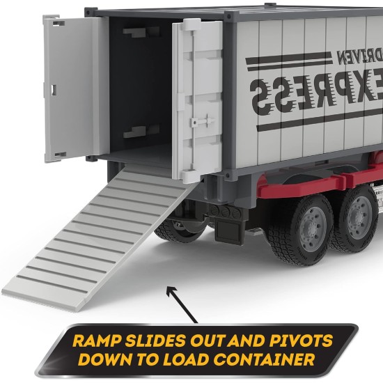 Driven by Battat MICRO CONTAINER TRUCK (Light& Sound) Driven by Battat MICRO CONTAINER TRUCK (Light& Sound)