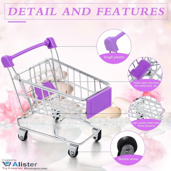 Mini Shopping Cart for Kids, Supermarket Cart, Small Metal Cart for Kids, Office Decoration Shopping Cart, Tool Rack, Pet Bird Toys, Best Product Supplier Al-Israa (Blue) Mini Shopping Cart for Kids, Supermarket Cart, Small Metal Cart for Kids, Office Decoration Shopping Cart, Tool Rack, Pet Bird Toys, Best Product Supplier Al-Israa (Blue)