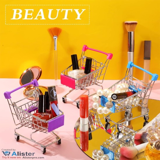 Mini Shopping Cart for Kids, Supermarket Cart, Small Metal Cart for Kids, Office Decoration Shopping Cart, Tool Rack, Pet Bird Toys, Best Product Supplier Al-Israa (Blue) Mini Shopping Cart for Kids, Supermarket Cart, Small Metal Cart for Kids, Office Decoration Shopping Cart, Tool Rack, Pet Bird Toys, Best Product Supplier Al-Israa (Blue)