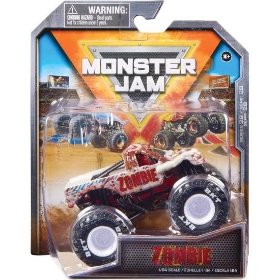 Monster Jam 2021 Spin Master 1:64 Diecast Monster Truck with Wheelie Bar Monster Jam 2021 Spin Master 1:64 Diecast Monster Truck with Wheelie Bar